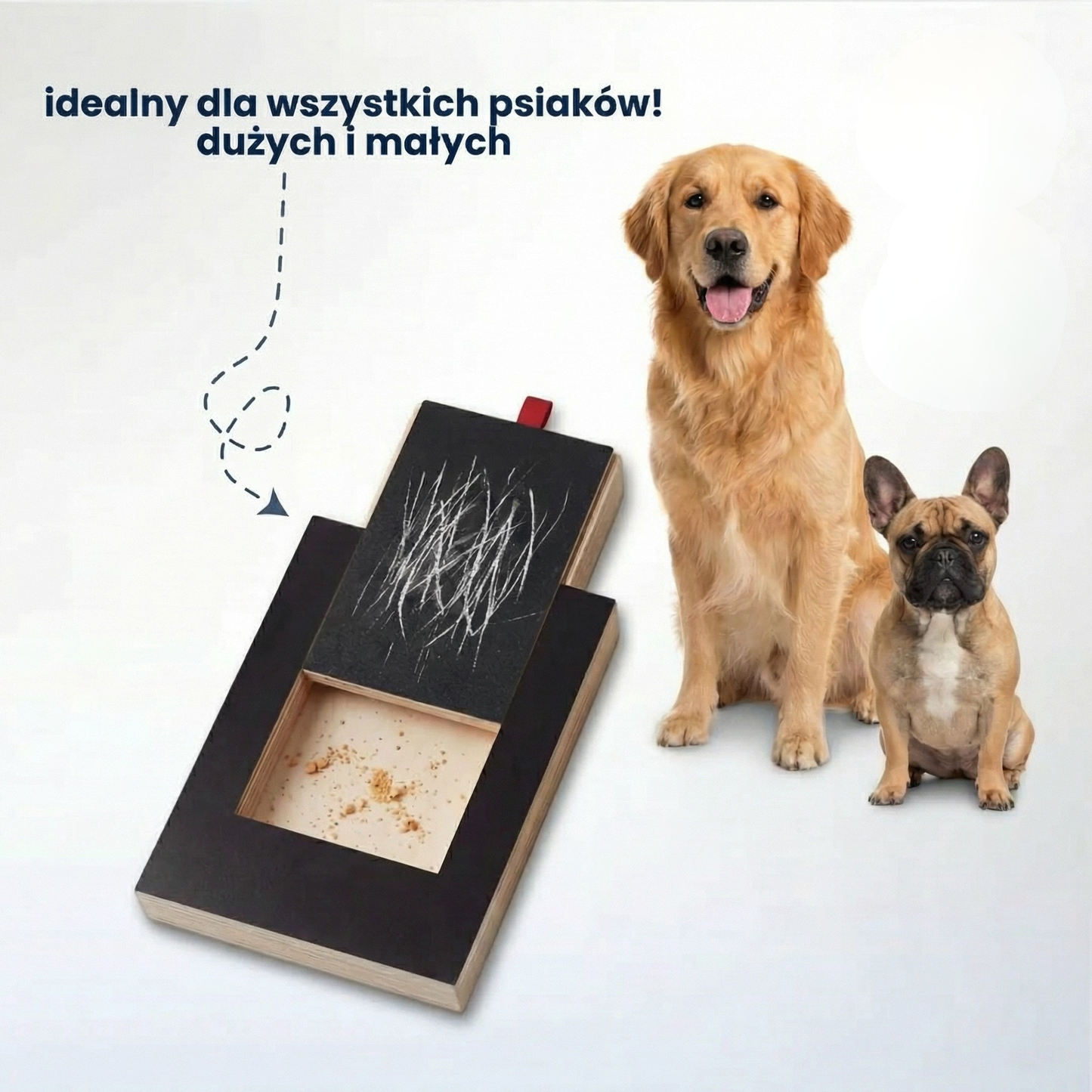 Bezstresowe obcinanie pazurów – deska dla psa