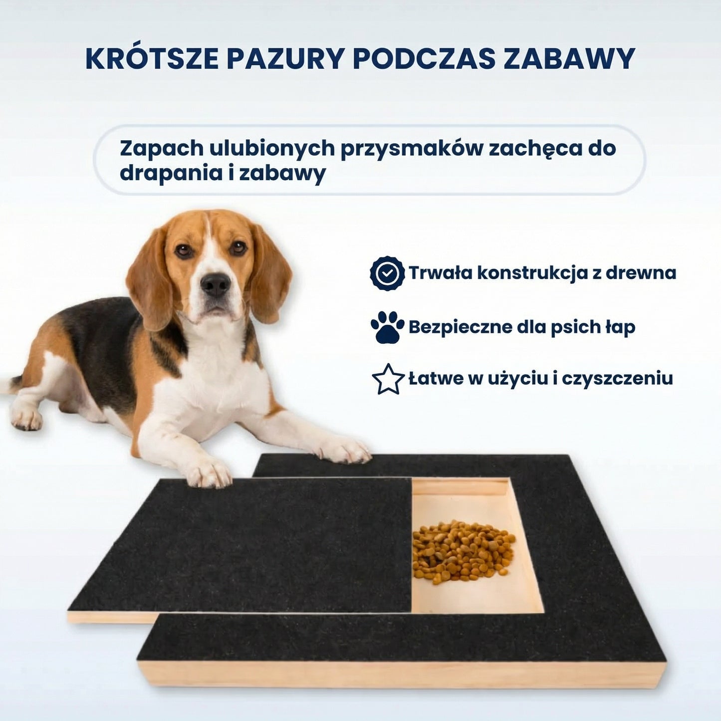 Bezstresowe obcinanie pazurów – deska dla psa
