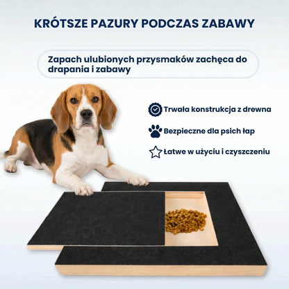 Bezstresowe obcinanie pazurów – deska dla psa